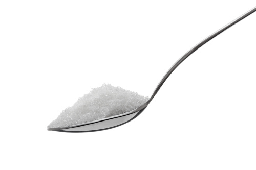 白糖偏酸性又含大量的糖分，吃多了会影响身体健康。