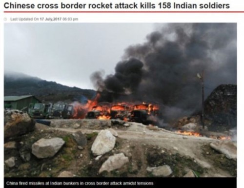 158人亡？中印邊界開戰消息惹議