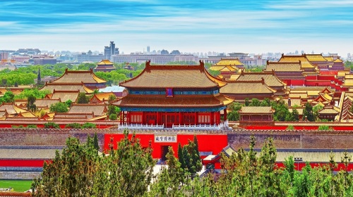 北京的紫禁城地砖，制作工艺十分考究。