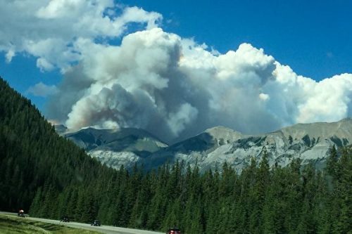 加拿大卑诗山火逼近邻省4.6万人撤离