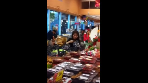 華女偷吃櫻桃超市的回應讓華人感覺好丟臉！