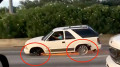 驚車子丟1車輪少1輪胎高速狂奔(圖)