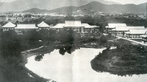 1926年，燕京大學校園。