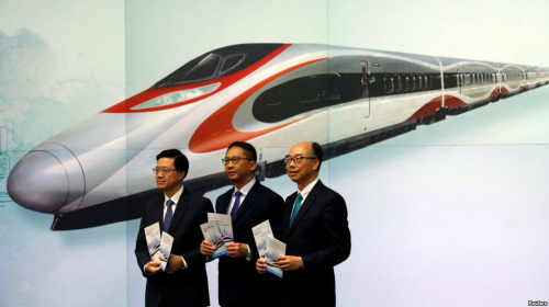 港府披露，预料高铁香港段要到8至10年后才会开始有盈利。