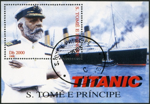 毅然赴死的船长爱德华･约翰･史密斯和泰坦尼克号。