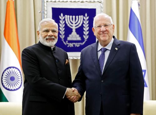 莫迪访问以色列两国签署多项合作协议