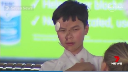 华裔少年Cian Channon-Ling被扔下火车站台