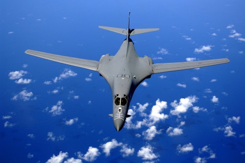  美国 空军 B-1B 轰炸机 南海 中国