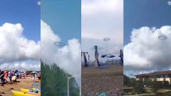 【8.14中國速瞄】UFO大連驚現詭異黑圈(視頻)