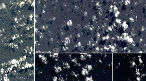 澳洲地球科學中心在分析了法國軍事衞星的拍攝圖後，於原搜救處的北方一片5000平方公里的海域上，發現12件人造殘骸及28件可能人造殘骸。