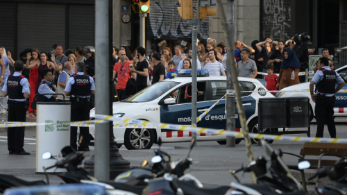 巴塞隆纳惊传厢型车冲撞行人恐怖攻击，各国元首发声谴责这种暴力行为。 