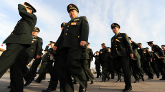 習近平強力反腐搞軍改軍方仍在土法練靶(圖)