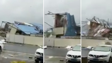 “天鸽”台风重创港珠澳地区