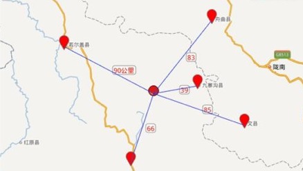 九寨溝8日晚間發生7級強震