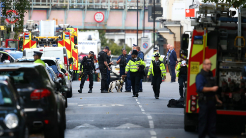 英國倫敦地鐵週五（9月15日）發生爆炸恐襲案，至此全英恐襲指數已至「危急」時刻。 
