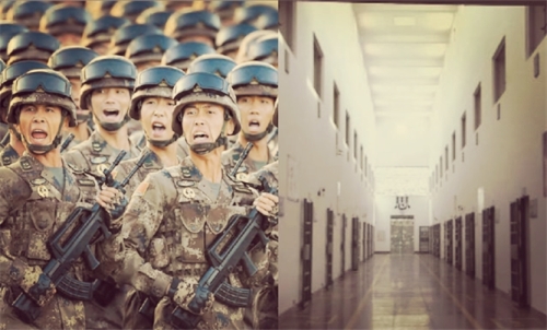 中共組織有兩個政治洗腦最徹底的地方，一個是軍隊，一個是監獄。