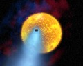 太阳系外发现有大气行星剧烈向太空蒸发(图)