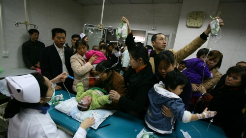 流感高峰再遇大降温中国多地医院儿科爆满