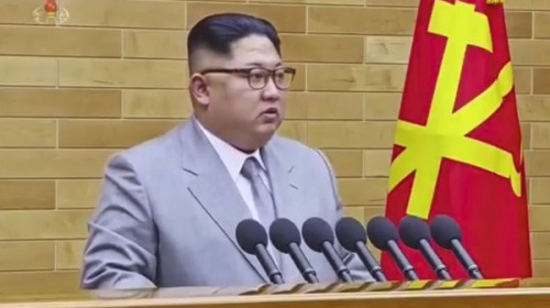 朝鮮最高領導人金正恩元旦演说