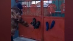 網民用「特技表演」告訴你東北有多冷(圖)