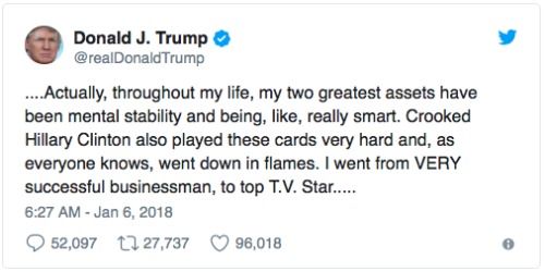 美国总统川普批《火与怒》是虚构作品