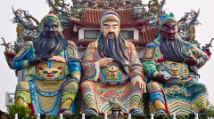 关公显圣驱瘟神救了全县的百姓(图)