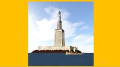 高达180米的古埃及灯塔竟无一根钢架(图)