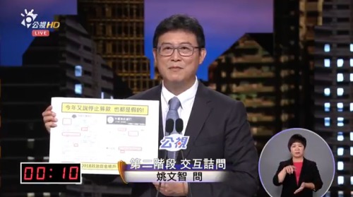电视辩论 台北市长