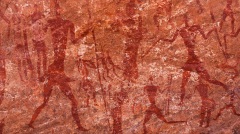 8千年前撒哈拉沙漠的岩画中有外星人!(图)