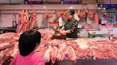 香港市场出现“猪肉荒”意味着什么(组图)