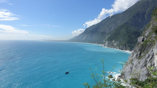 臺灣花蓮的極致美景-清水斷崖。