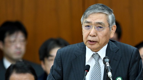 日本中央銀行總裁黑田東彥