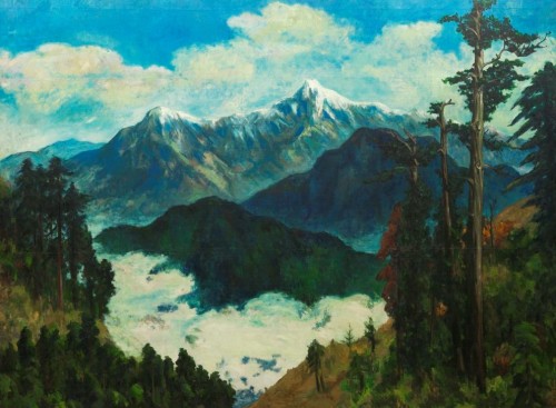 曾經佚失51年的國寶級畫作「高山仰止」
