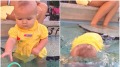 妈妈任6月大女娃水中挣扎背后原因惹泪(视频图)