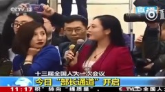 【3.14中國速瞄】兩會女記者是主角or裝飾物(組圖)