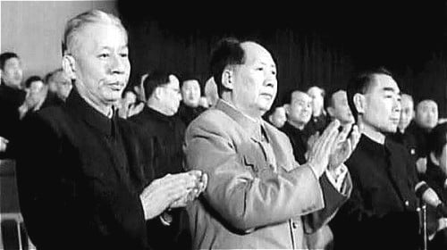 劉少奇和毛澤東周恩來