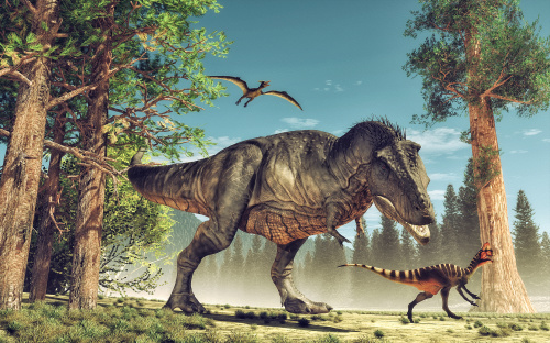 1824年，英国博物学家威廉・巴克兰首次提出恐龙的存在，获得科学界的认可。