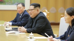 習金會金正恩喊半島無核化(圖)