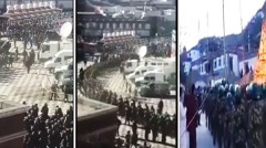 【3.6中國速瞄】西藏燈節軍隊將寺院變「軍營」(組圖)