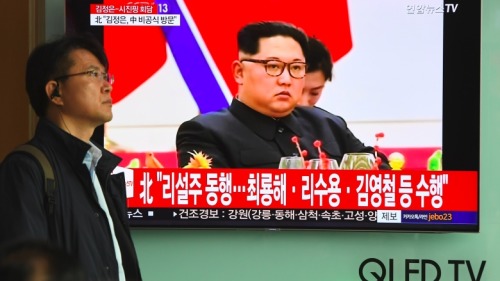 5月16日，朝鮮突然威脅要取消與川普總統的會談。