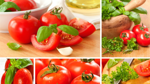 西红柿富含番茄红素，有滋阴功效，可作为肝炎患者的日常膳食。