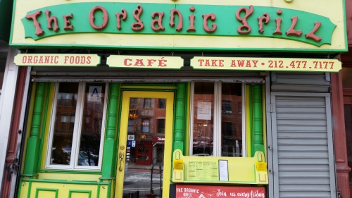 有機和非轉基因原材料做食材的紐約餐廳The Organic Grill。