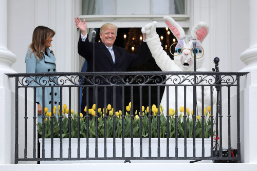近3万民众参加白宫复活节滚彩蛋活动第一家庭与民同乐