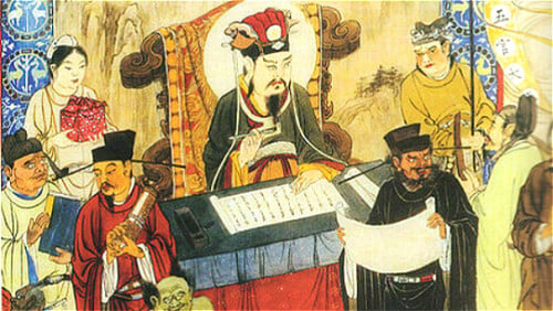 《隋書･韓擒虎傳》中記載了韓擒虎死後成為閻羅王的傳奇故事。