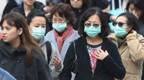 受中國甘肅沙塵暴影響，雲林臺西空氣品質7日出現褐爆等級。