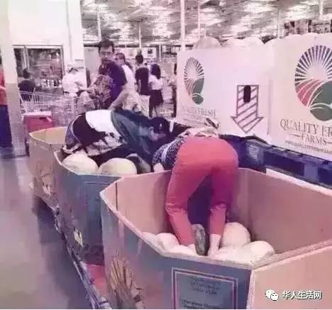 中國大媽組團偷菜海外華人區超市欲哭無淚