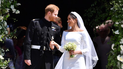 哈利王子与梅根去年5月在温莎城堡（Windsor Castle）举行婚礼，5个月后宣布怀孕的好消息。
