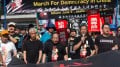 29年辛酸路香港千人堅持高呼「結束一黨專政」(視頻)