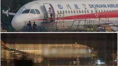 飛機玻璃又破裂211人高空驚魂「像坐跳樓機」(組圖)