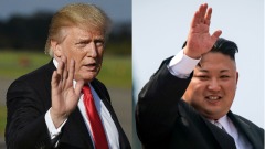 搭乘習近平專機金正恩抵達新加坡(圖)